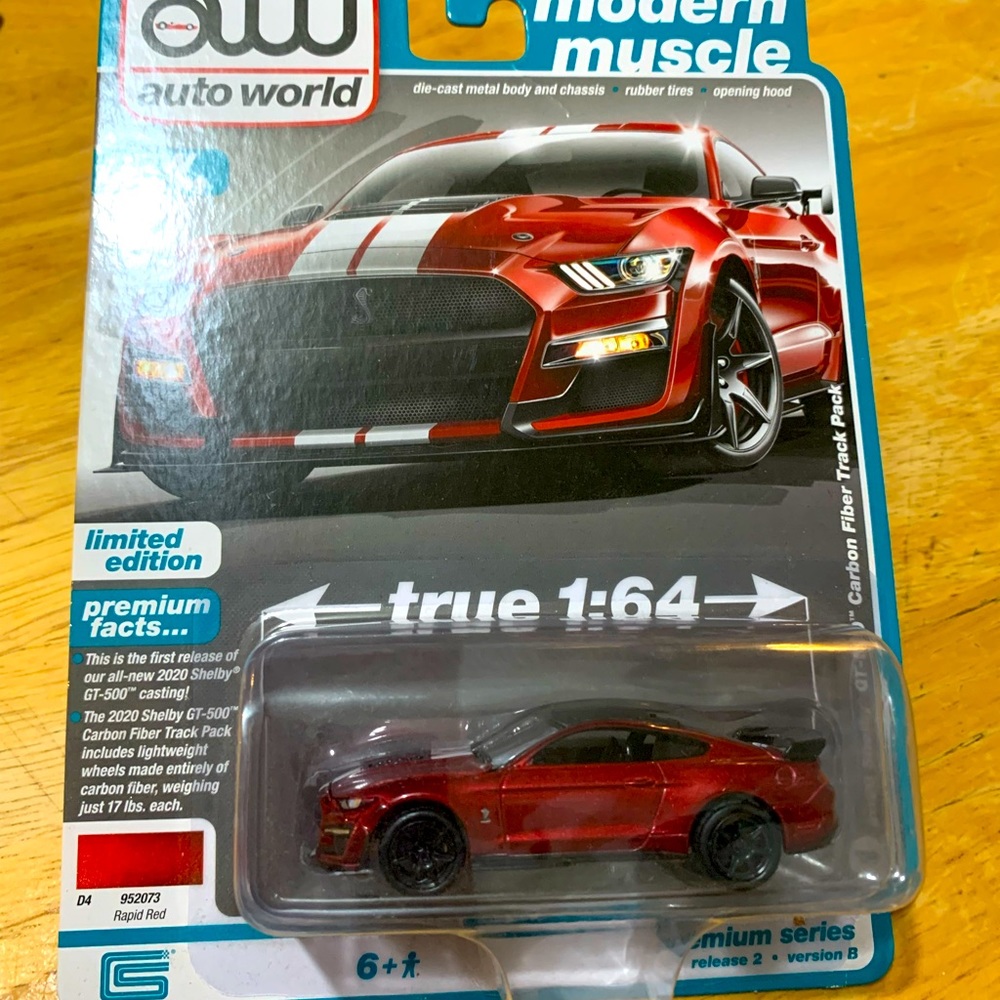 auto world mustang shelby gt500